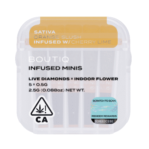 Boutiq Infused Minis Pre Rolls Orange Slush x Cherry Lime